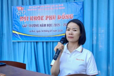 Hội khỏe Phù Đổng cấp trường năm học 2025-2026